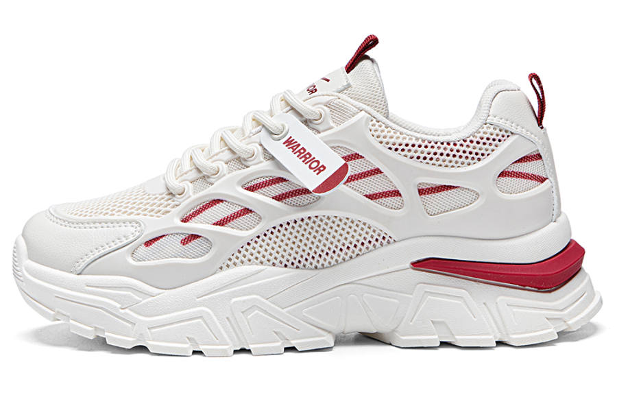 Warrior Slip Resistant, Abrasion Resistant, Breathable, Lightweight, Height Increasing Low top Chunky Sneakers Unisex