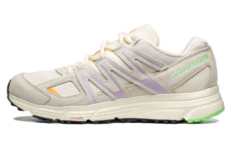 SALOMON X Mission 4 Suede Textile, Leather Comfortable Abrasion Resistant Breathable Low top Outdoor Shoes Unisex