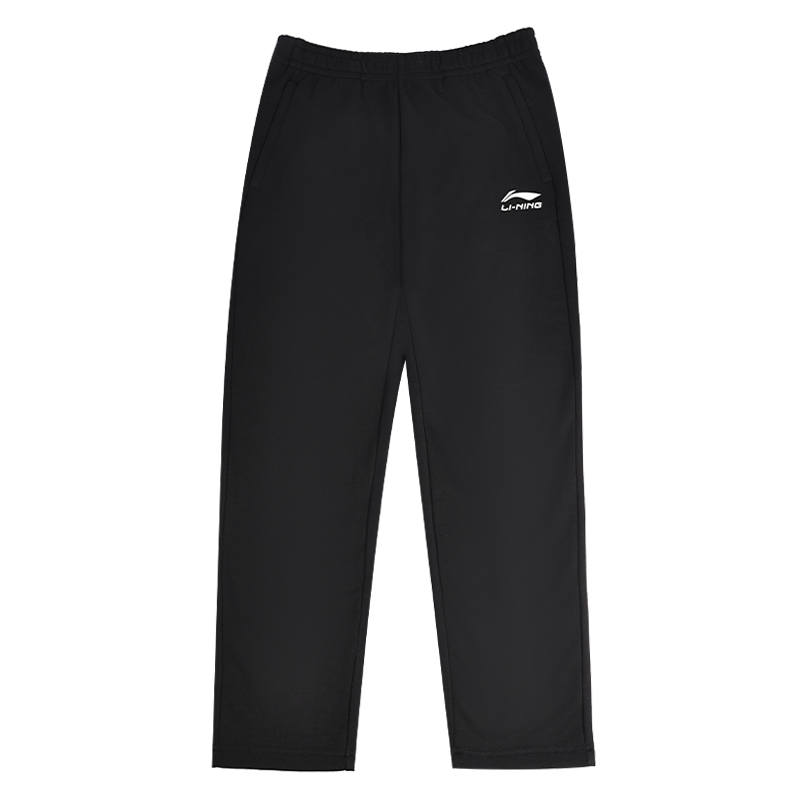 Li-Ning Li Ning Fleece Lined Thermal Minimalist Fashion Versatile Comfortable Casual Straight Fit Outdoor Knitted Sweatpants
