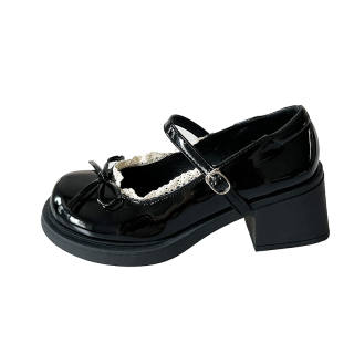 OPOA Chunky Heel Mary Jane Shoes 5CM Women's