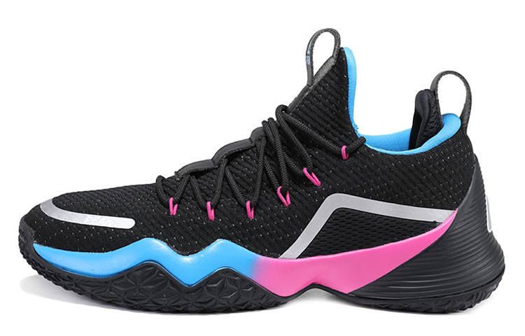 PEAK Power Collection Low top Basketball Shoes Men's Black Blue