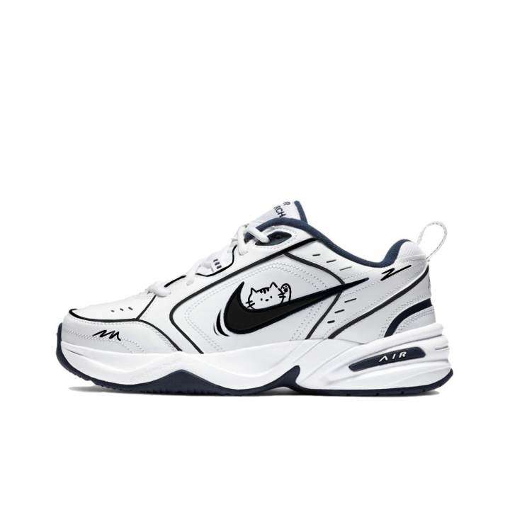 Nike Nike Air Monarch 4 Pointillism Creation, Hello Kitten Slip Resistant Abrasion Resistant