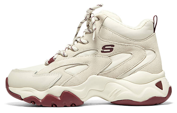 Skechers D'lites 3.0 'White Burgundy' Women's