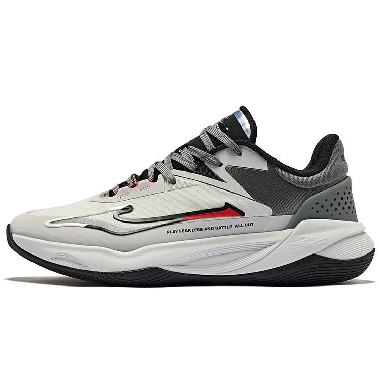 Erke Fearless 1.0 Breathable Anti Twist Grip Breathable Anti Twist Grip Low top Basketball Shoes Men's