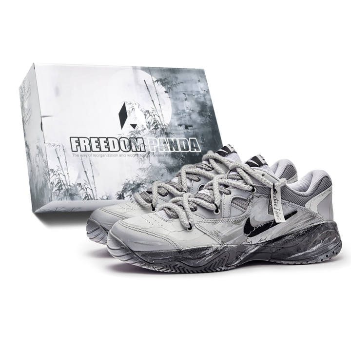 Nike Nike Court Lite 2 Freedom Panda, Box Lightning Abrasion Resistant Abrasion Resistant Low top Chunky Sneakers Men's
