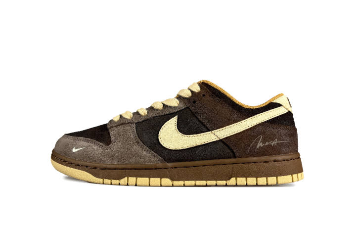 Nike Nike Dunk Mocha Abrasion Resistant Low top Skateboard Shoes Unisex Brown