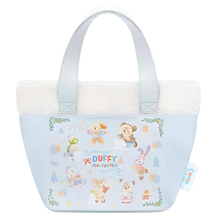 Disney Duffy And Friends Icy Snow Buddy Fabric Travel Storage Bag Women's Blue