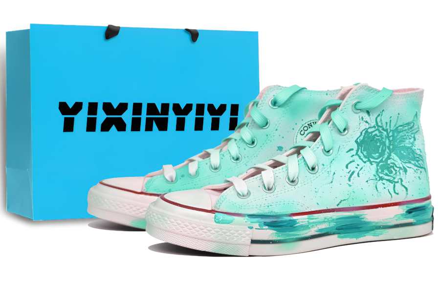 Converse Chuck 70 Abrasion Resistant High top Canvas Shoes Unisex Green