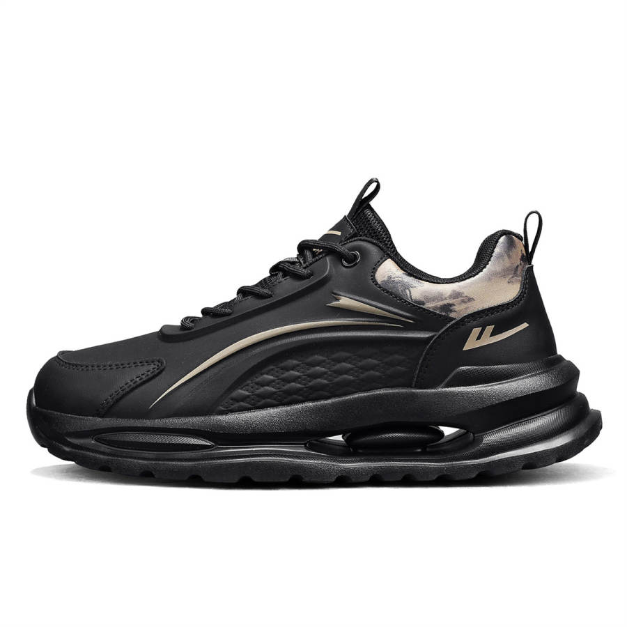 Warrior Puffy Shoes Cushioning Lightweight Cushioning Lightweight Low top Chunky Sneakers Men's