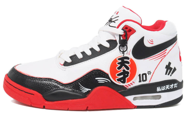 Nike Nike Flight Legacy High top Vintage Basketball Shoes Unisex Red White
