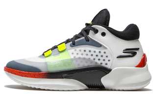 Skechers Skx Resagrip White Black Orange