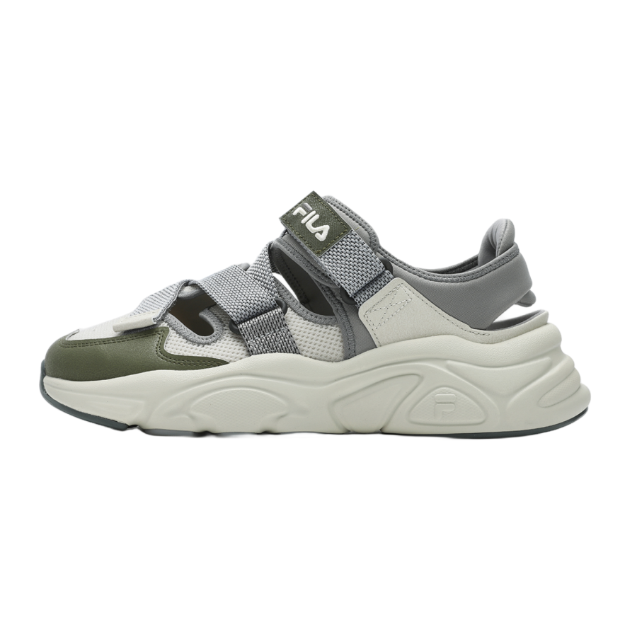 FILA MARS SANDAL Breathable Height Increasing Abrasion Resistant Rebound Beach Sandals Men's Sky Gray