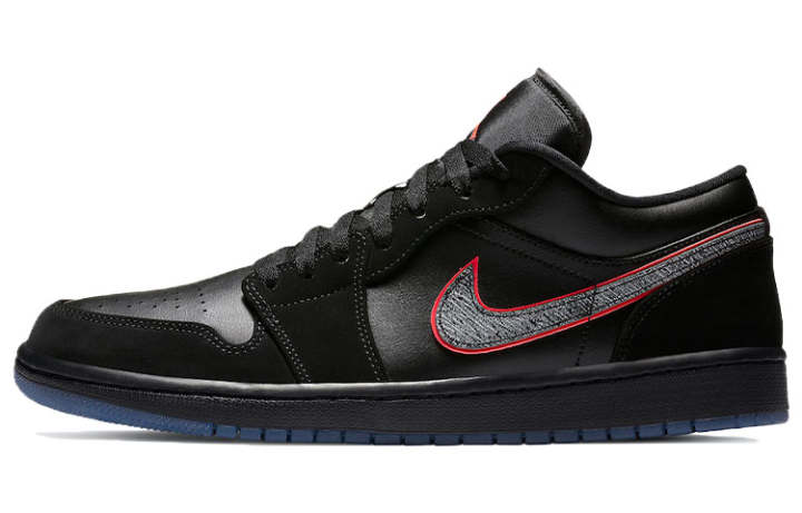 Jordan Jordan 1 Low Black Red Orbit