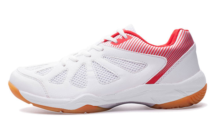 VOIT VOIT Low top Badminton Shoes Unisex White Red