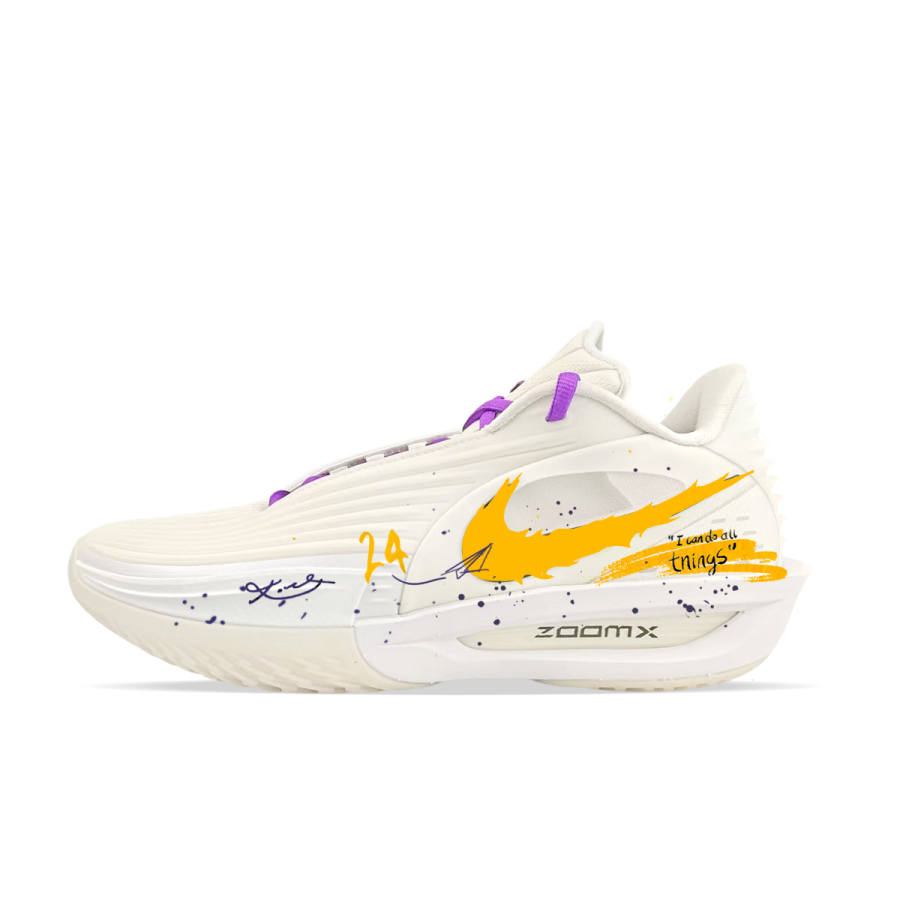 Nike Nike GT Cut 3 Turbo BNK Mamba Seal, Court Elf Cushioning Abrasion Resistant Low top Basketball Shoes Unisex