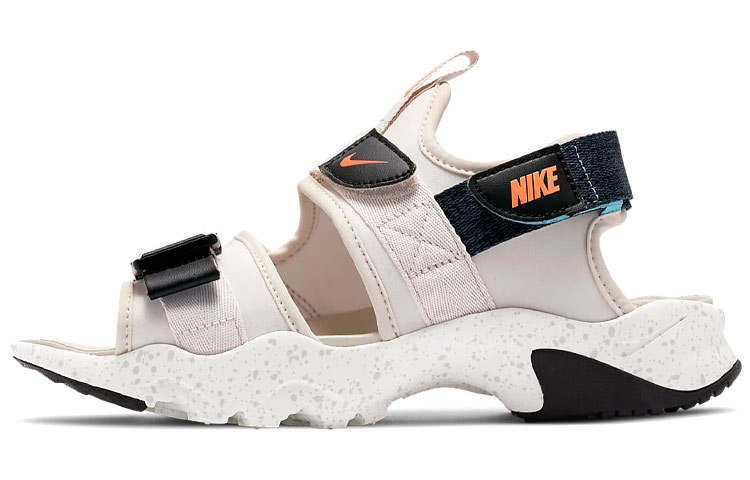 Nike Nike Outdoor Open Toe Sports Sandals Beige 'Desert Sand Lagoon Pulse Black' Women's