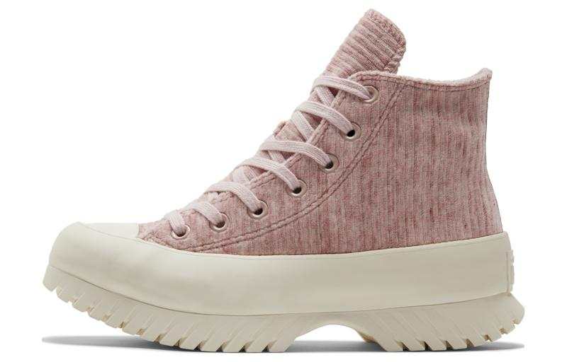 Converse Chuck Taylor All Star Converse Lugged 2.0 High 'Striped Knit - Stone Mauve'