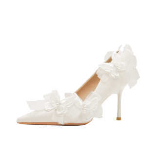 SMDXDMS High Heels Women's White