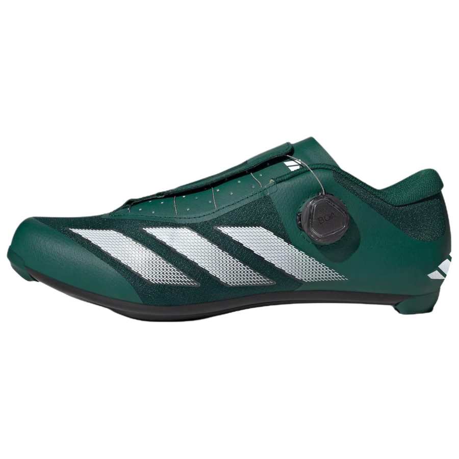 Adidas Adidas TEMPO 3 STRIPES Abrasion Resistant Abrasion Resistant Low top Cycling Shoes Unisex Black Green