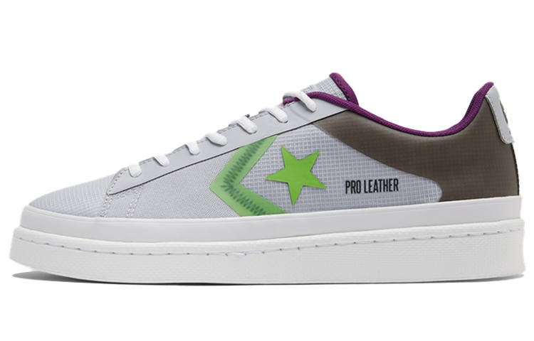 Converse Pro Leather Converse Low 'Miami Vibez - Gravel Bold Wasabi'
