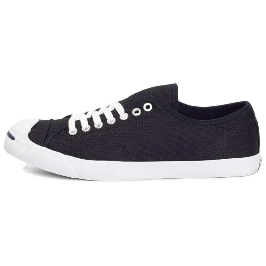 Converse Jack Purcell Comfortable Abrasion Resistant Abrasion Resistant Low top Canvas Shoes Men's Black