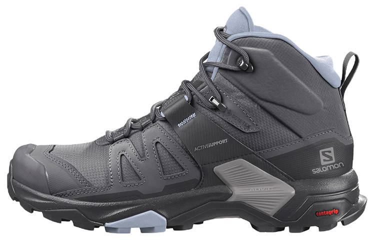 SALOMON X Ultra 4 Waterproof Mid top Mountaineering Shoes Women's Black