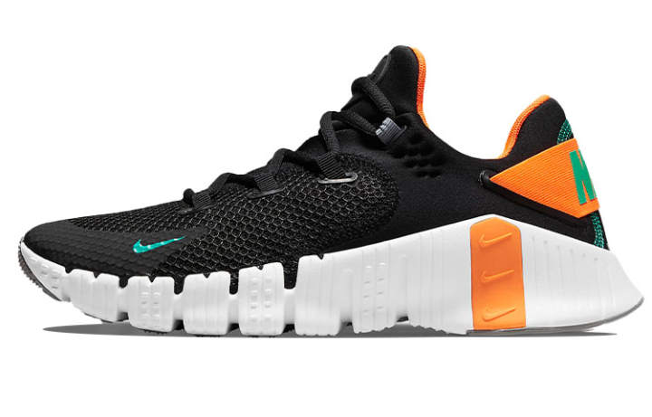 Nike Nike Free Metcon 4 'Black Total Orange Emerald'