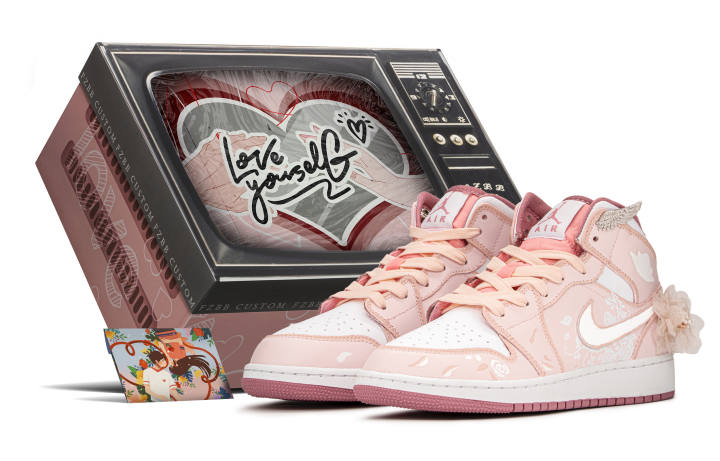 Jordan Jordan Air Jordan 1 Slip Resistant, Abrasion Resistant, Lightweight, Height Increasing