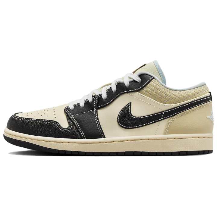 Jordan Jordan 1 Low Se Coconut Milk Black Muslin