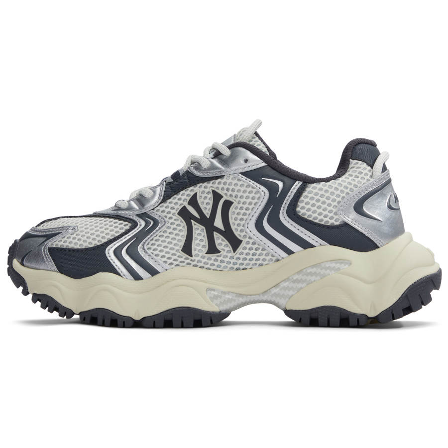 MLB New York Yankees Height Increasing Low top Chunky Sneakers Unisex Charcoal Gray