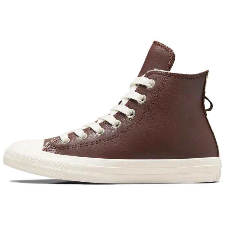 Converse Chuck Taylor All Star Wmns Converse Leather High 'Faux Fur Lining - Eternal Earth Brown' Women's