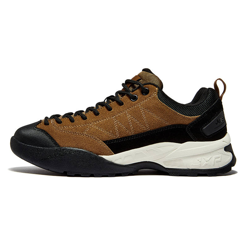 Jeep Mountaineering Hiking Shoes Cow Suede Breathable Coverage Breathable Coverage Low top Athletic Shoes Men's