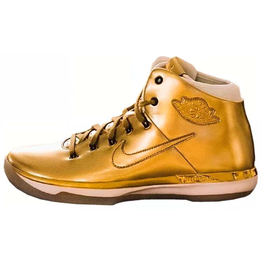 Jordan Jordan Air Jordan 31 Xxx1 Gold All Star Cushioning Slip Resistant Abrasion Resistant High top Basketball Shoes Unisex