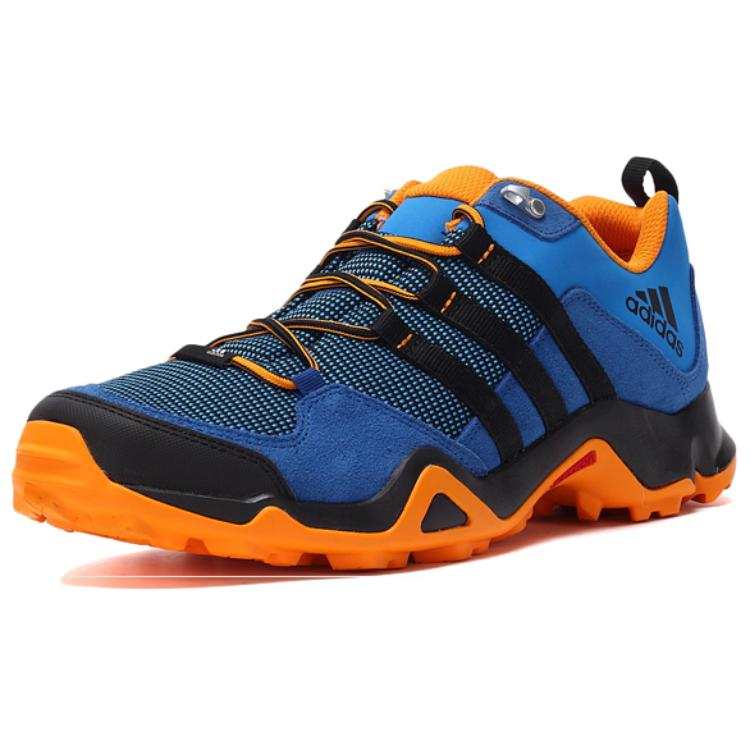 Adidas Adidas Slip Resistant Abrasion Resistant Low top Hiking Shoes Men's Blue