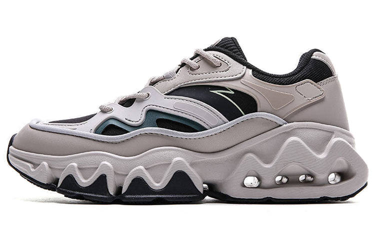Anta Life Collection Textile, Synthetic Leather Platform Cushioning Slip Resistant Coverage Thermal Low top