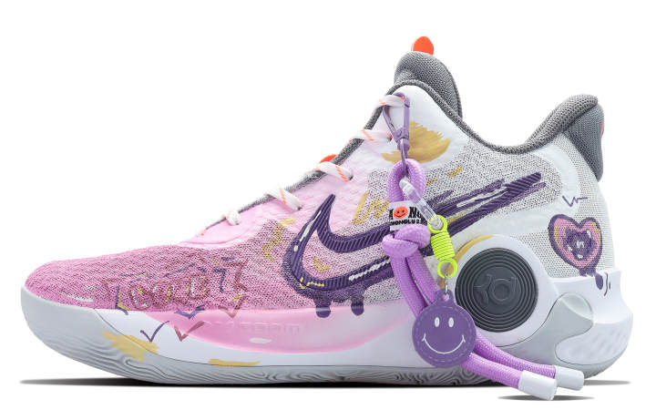 Nike Nike KD Trey 5 IX Mesh Cushioning Abrasion Resistant Cushioning, Wear Resistant Low top Basketball Shoes Unisex