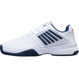 K·SWISS Breathable Low top Tennis Shoes Men's White Blue