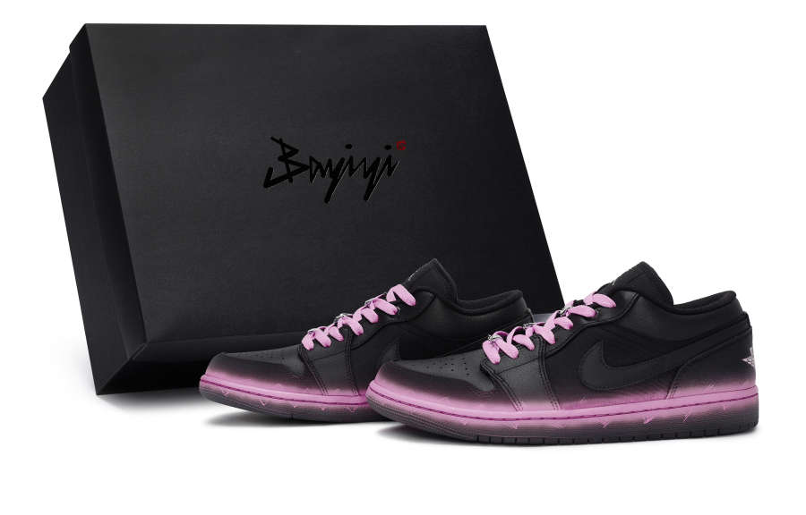 Jordan Jordan Air Jordan 1 811 Manufacturing, Current Surge Pink, Special Shoe Box Abrasion Resistant Slip Resistant
