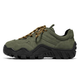 OG Offground Endless Wilderness Abrasion Resistant Coverage Support Low top Mountaineering Shoes Unisex Army Green