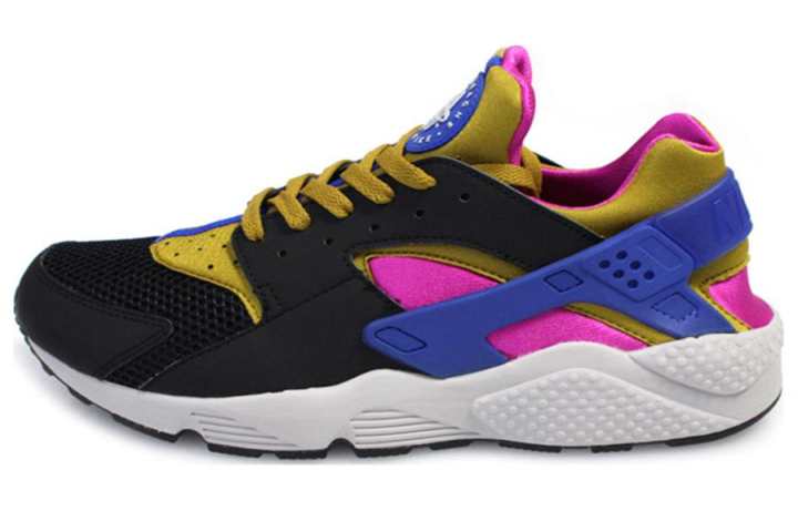 Nike Nike Air Huarache Cushioning Slip Resistant Cushioning Slip Resistant Low top Training Shoes Men's Black Copper