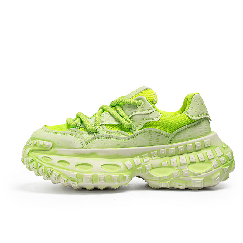 BAOZAOGONGYANG Breathable Height Increasing Breathable Height Increasing Low top Chunky Sneakers Men's