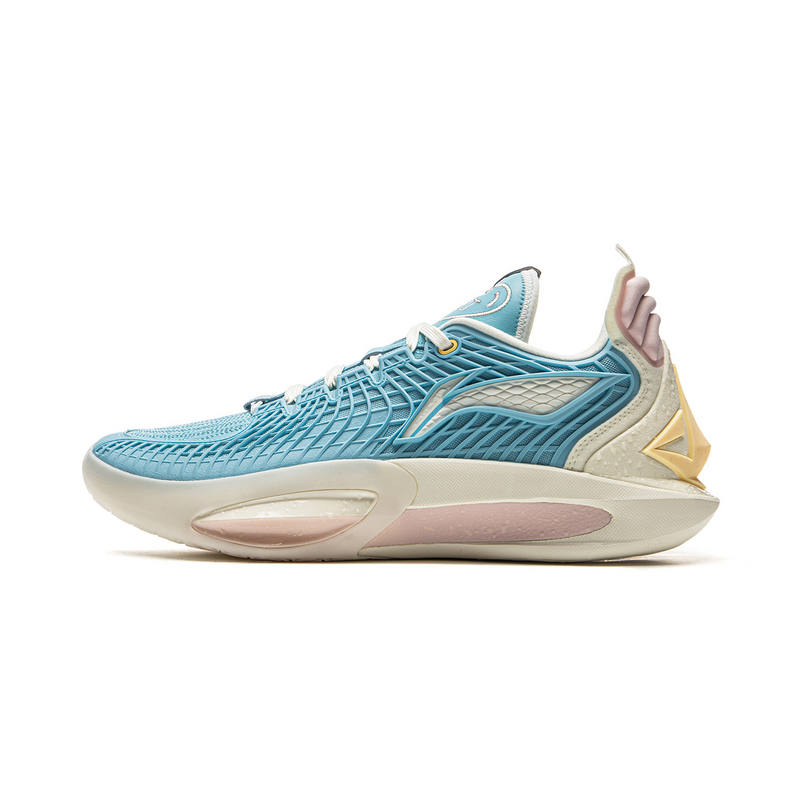 Li-Ning Li Ning JB3 Low top Basketball Shoes Men's Wave Blue Ivory