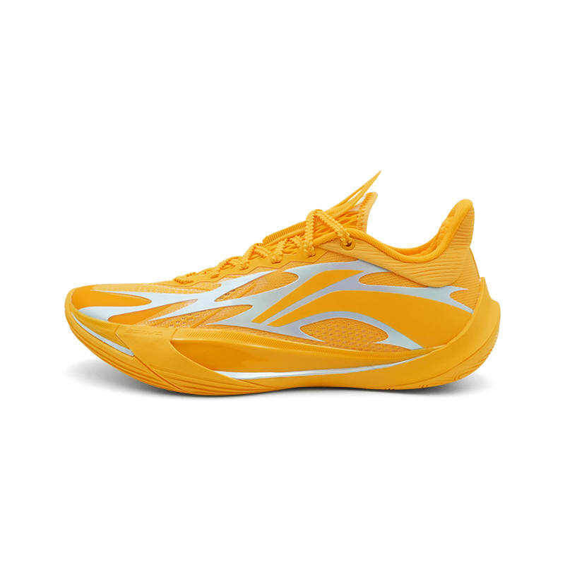 Li-Ning Li Ning Sonic 13v2 Fabric Low top Basketball Shoes Men's Chromium Yellow