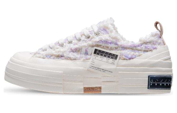 XVESSEL VESSEL Low top Canvas Shoes Unisex Purple