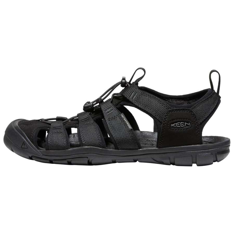 Keen CLEARWATER CNX Grip Rebound Support Quick Dry River Trekking Shoes Men's Black