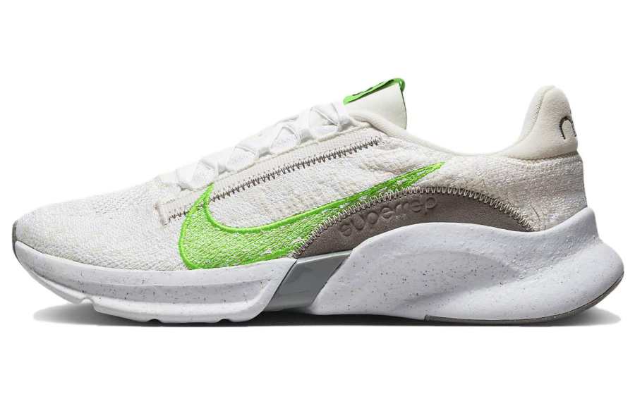 Nike Nike SuperRep Go 3 Next Nature Slip Resistant Slip Resistant Low top Training Shoes Men's White Green