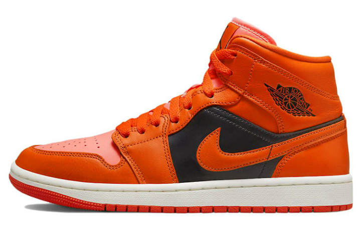 Jordan Air Jordan 1 Mid Se 'Rush Orange' Women's