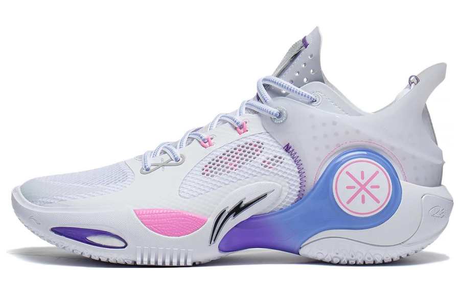 Li-Ning Li Ning Wade Fission 8 Comfortable Textile, Synthetic Leather, TPU Cushioning Slip Resistant Abrasion Resistant Low top