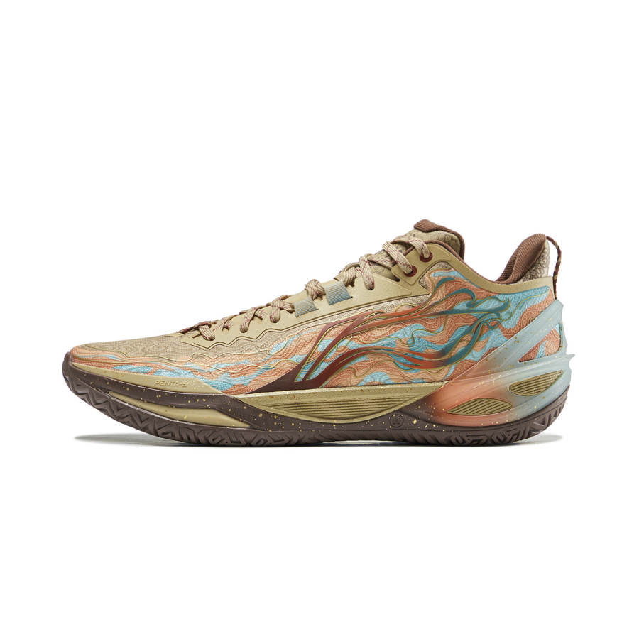 Li-Ning Li Ning Blade 6 Slip Resistant, Abrasion Resistant, Rebound Low top Basketball Shoes Men's Brown