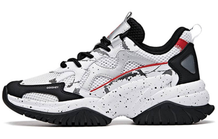 Anta Mesh, Synthetic Leather Cushioning Slip Resistant Abrasion Resistant Lightweight Low top Chunky Sneakers Women's